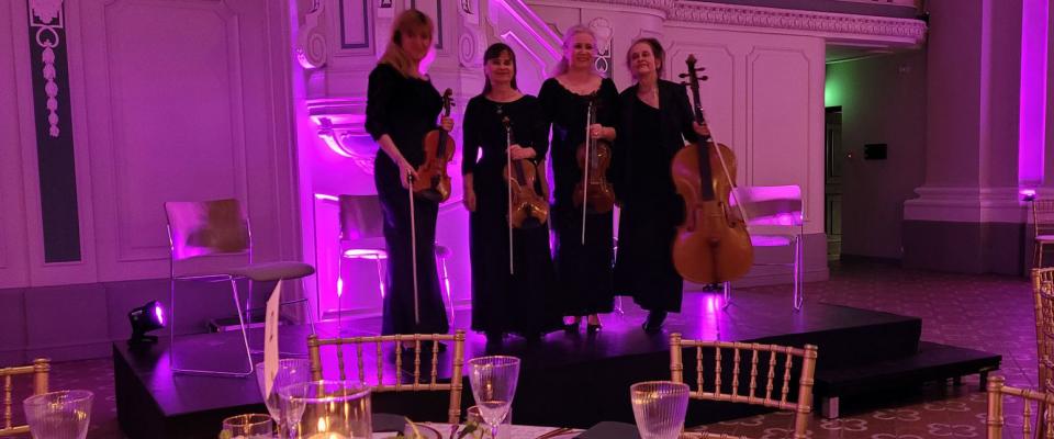Firmenevent  Damen Streichquartett